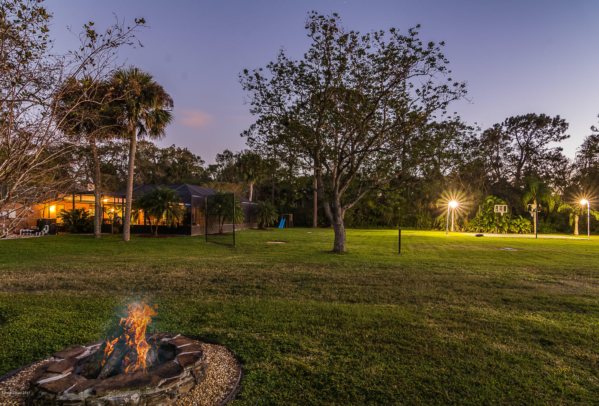 2500 Turtle Mound Road Melbourne, FL 32934 - Photo 34 of 43 2.11 acres with Fire Pit