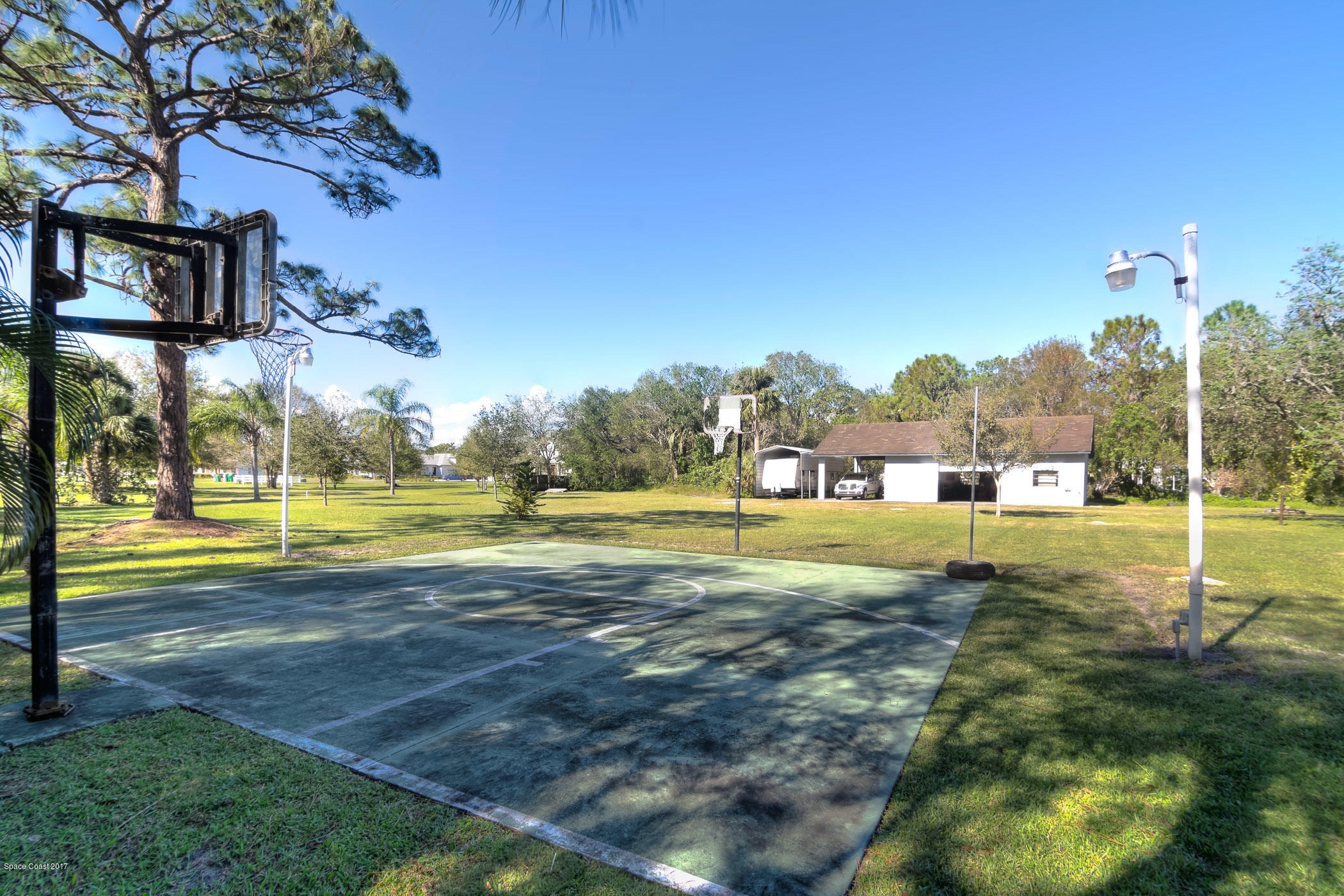 2500 Turtle Mound Road Melbourne, FL 32934 - Photo 35 of 43 Basketball Court & Workshop