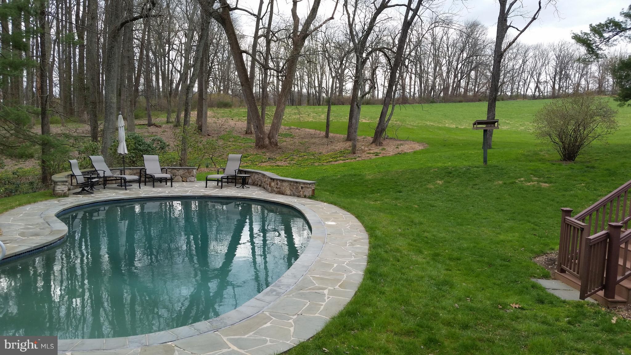 3864 Butler Road Reisterstown, MD 21136 - Photo 13 of 24 a view of swimming pool outdoor seating and green space