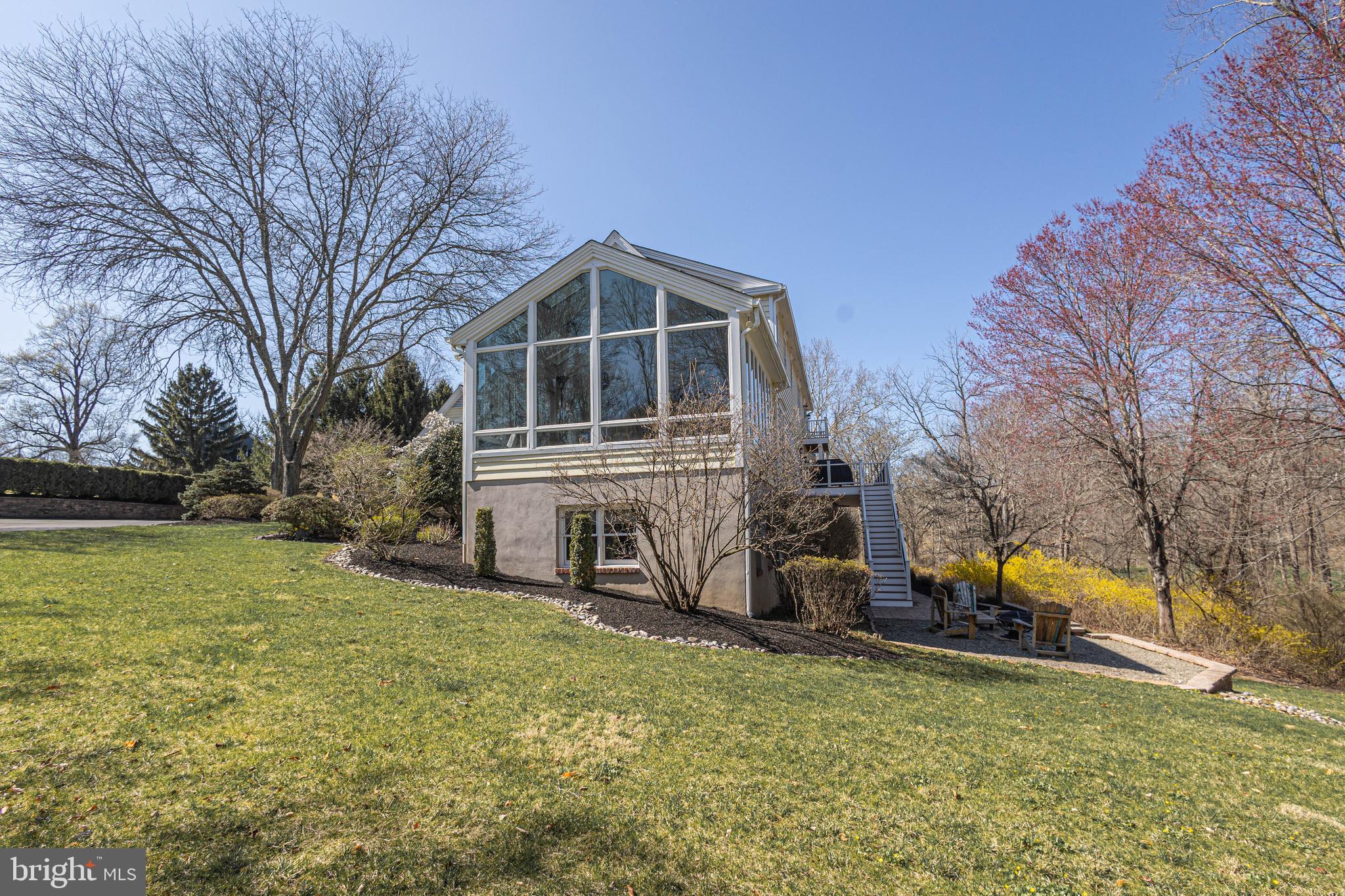 1045 Washington Crossing Road Newtown, PA 18940 - Photo 51 of 67 a view of a house with a yard