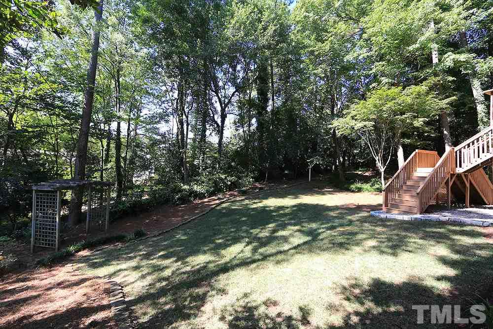 1901 Russell Drive Raleigh, NC 27612 - Photo 18 of 18 Private Back Yard