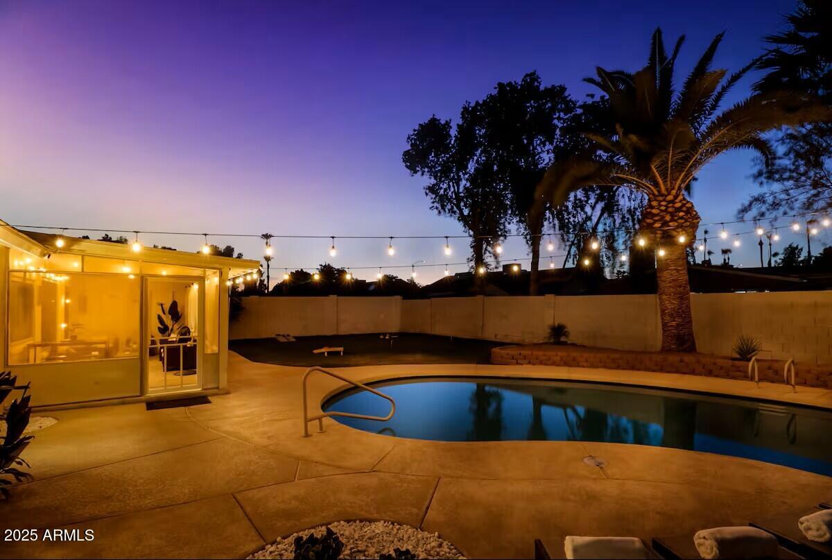 922 West Monte Avenue Mesa, AZ 85210 - Photo 40 of 41 a view of swimming pool with outdoor seating