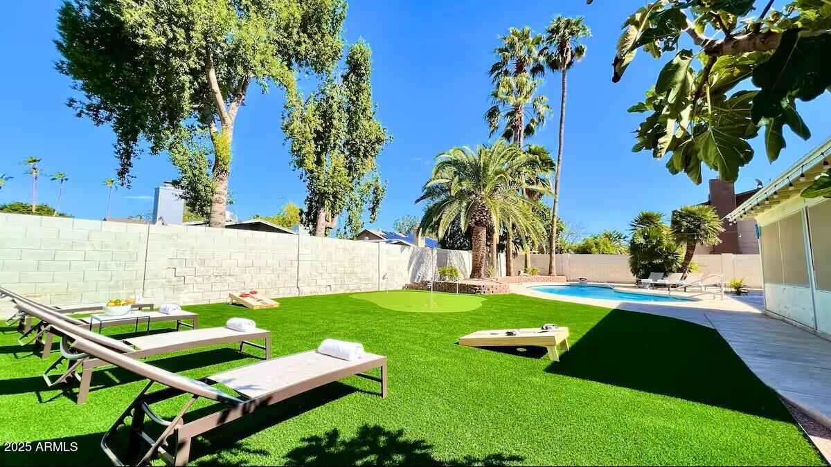 922 West Monte Avenue Mesa, AZ 85210 - Photo 41 of 41 a view of backyard with sitting area