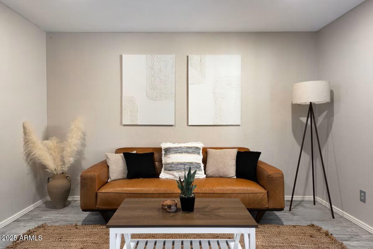 922 West Monte Avenue Mesa, AZ 85210 - Photo 9 of 41 a living room with furniture and a rug