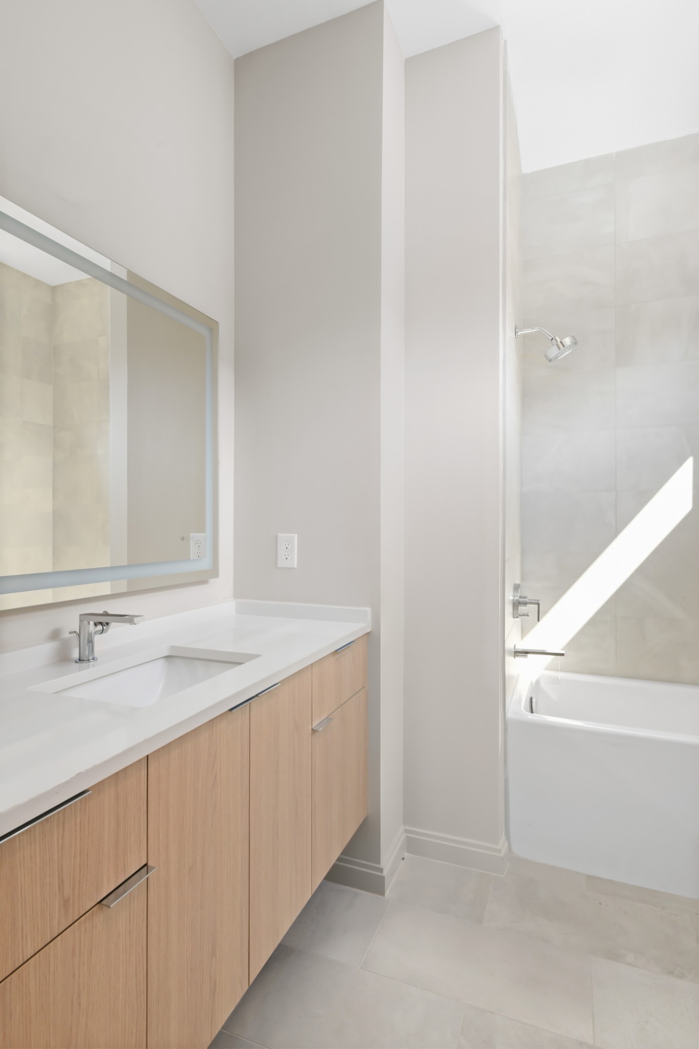 3707 A Woodmont Boulevard Nashville, TN 37215 - Photo 40 of 56 a bathroom with a sink and a mirror