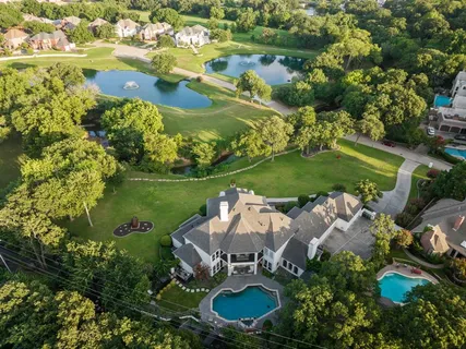 a view of a building with lake view