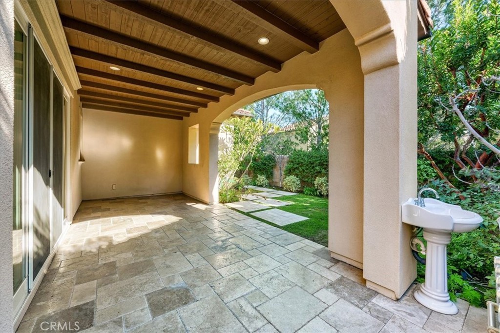 72 Clifford Irvine, CA 92618 - Photo 62 of 65 a view of backyard with large trees and plants