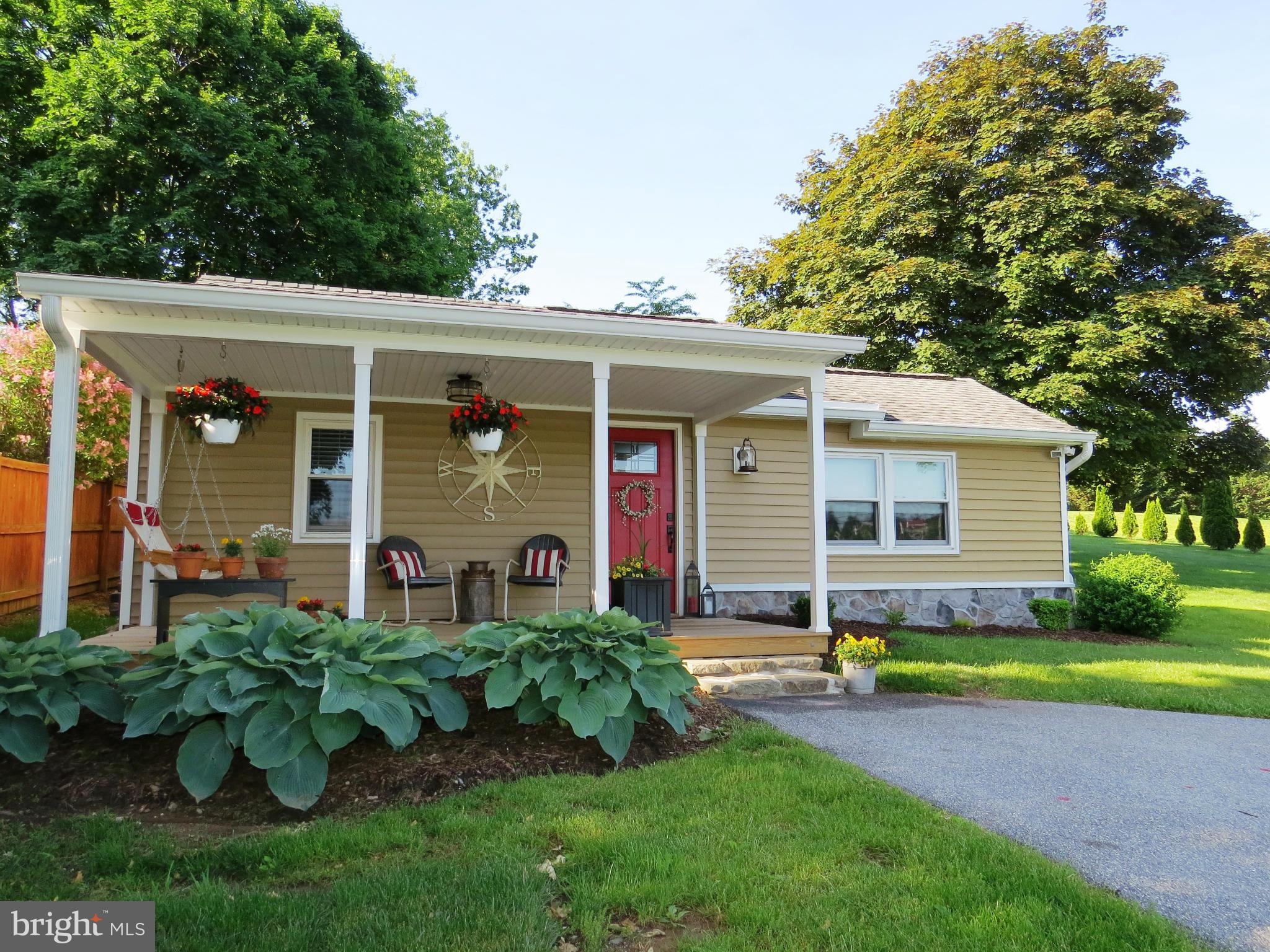 3313 Maple Grove Road Hampstead, MD 21074 - Photo 24 of 30 a front view of house with yard and green space