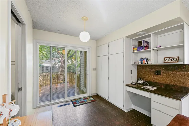 a view of workspace with natural light
