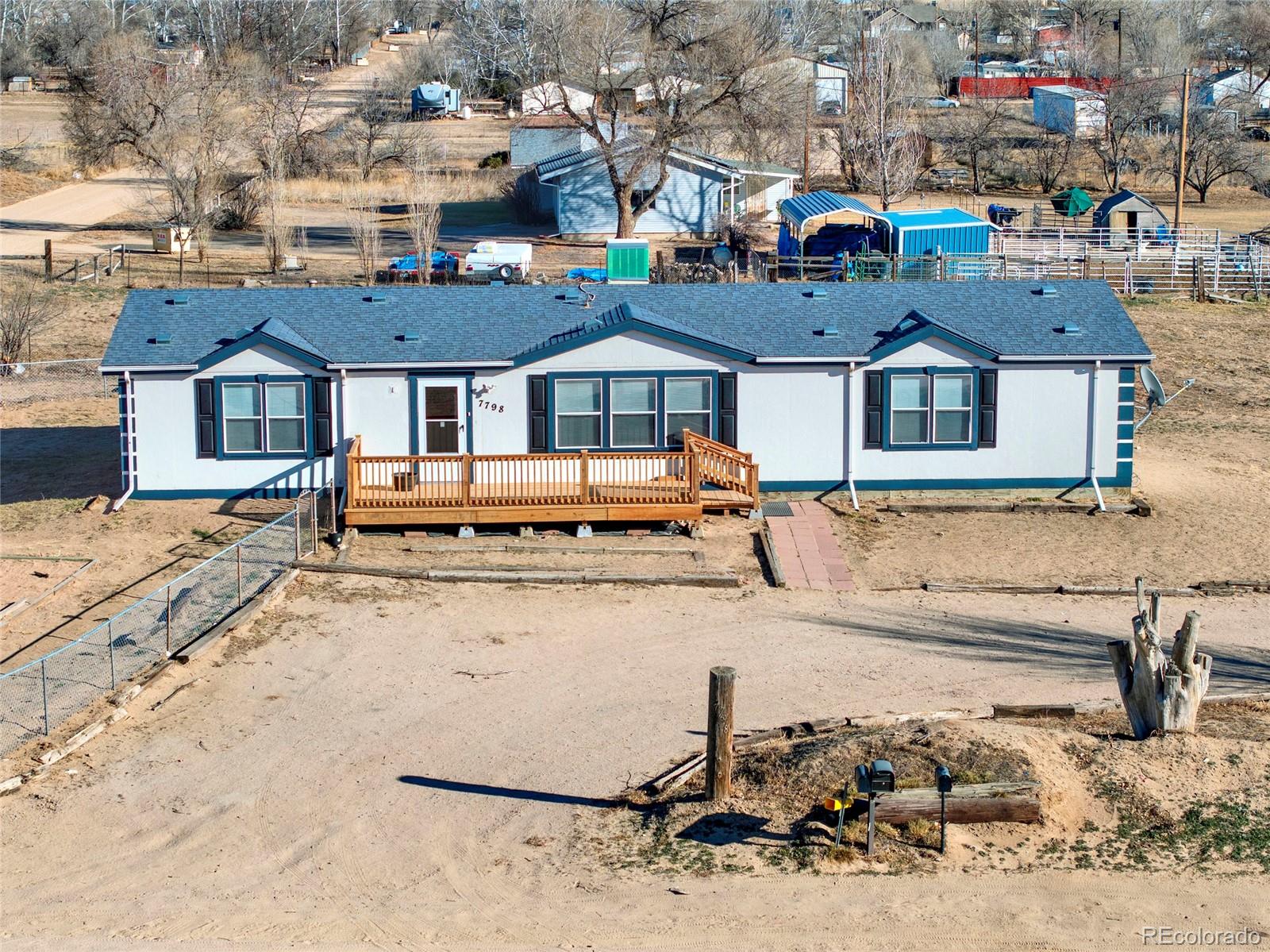 7798 Richard Avenue Fort Lupton, CO 80621 - Photo 1 of 45 an aerial view of a house