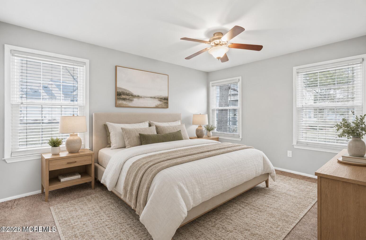 461 Magnolia Court Howell, NJ 07731 - Photo 12 of 26 Virtually Staged Master Bedroom