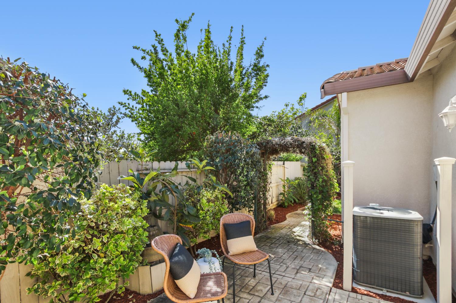 2128 Ragen Place Woodland, CA 95776 - Photo 37 of 40 a backyard of a house with outdoor seating