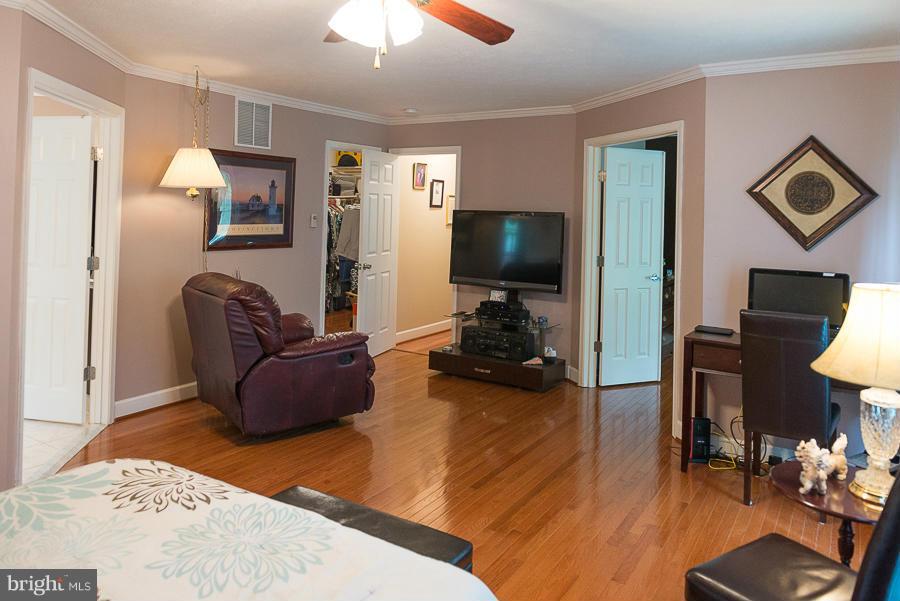 6325 Hawkins Gate Road La Plata, MD 20646 - Photo 13 of 30 Master bedroom w/sitting room and walk-in closet