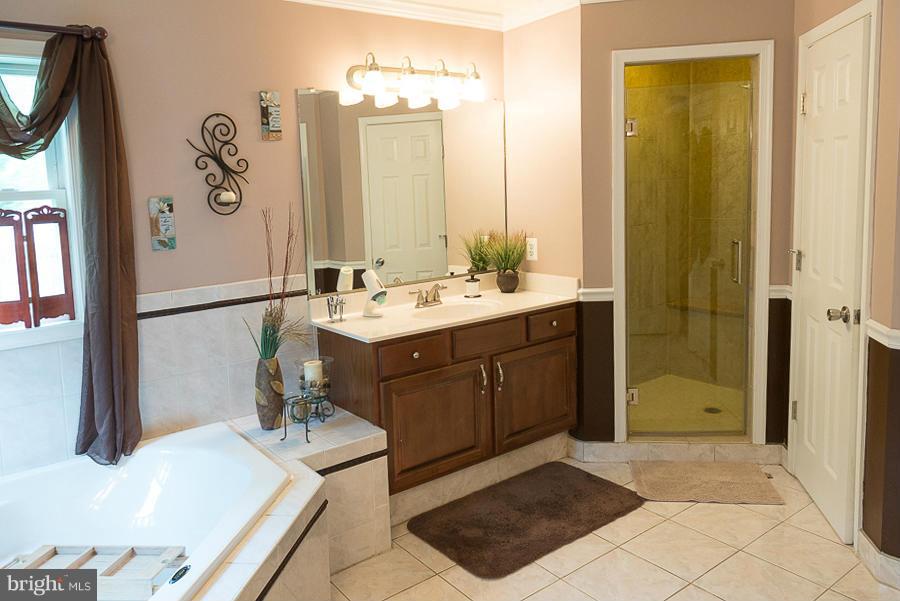 6325 Hawkins Gate Road La Plata, MD 20646 - Photo 15 of 30 Master bath with separate tub and shower