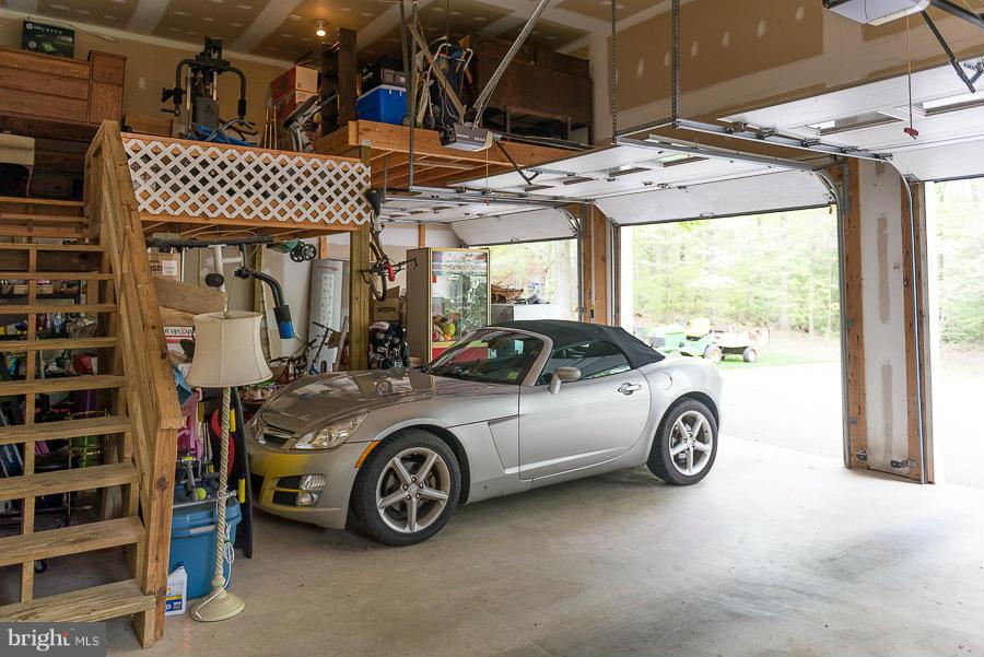 6325 Hawkins Gate Road La Plata, MD 20646 - Photo 25 of 30 Huge 3 car garage w/2nd lvl storage over far bay