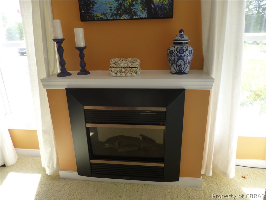 864 Mill Wharf Road Wake, VA 23176 - Photo 11 of 31 Electric fireplace in master - cozy and romantic!