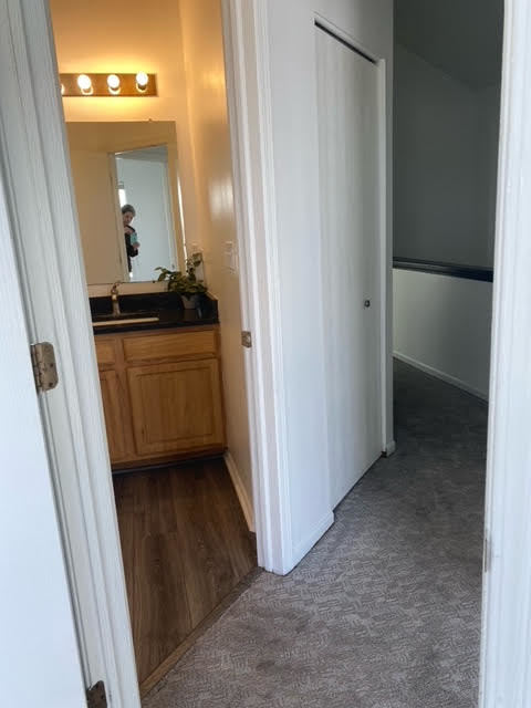 1365 Fox Hound Trail Beecher, IL 60401 - Photo 18 of 22 a view of a hallway view with staircase
