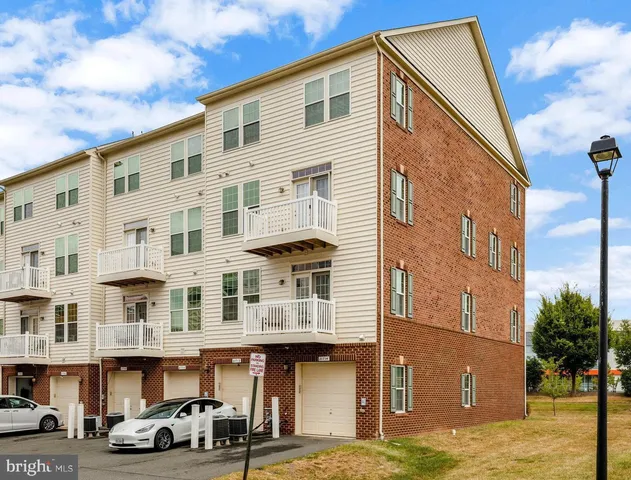 a car parked in front of a building
