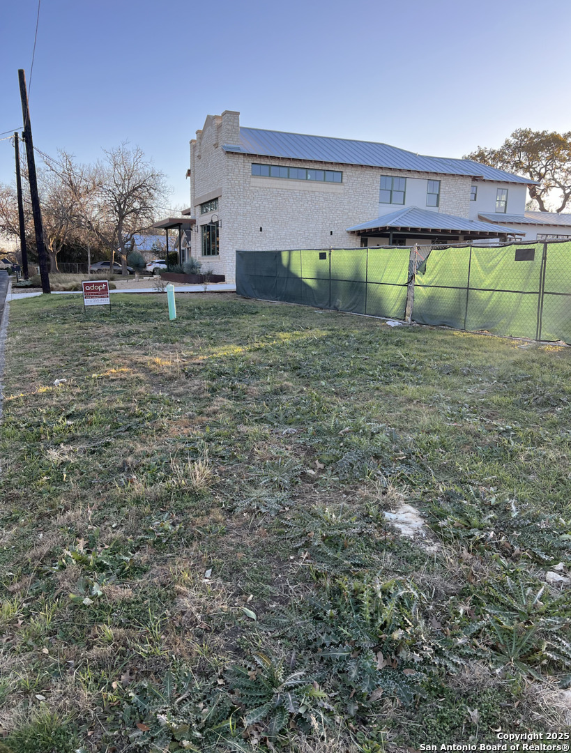 110 2nd Street Boerne, TX 78006 - Photo 6 of 6 a view of a yard with a house