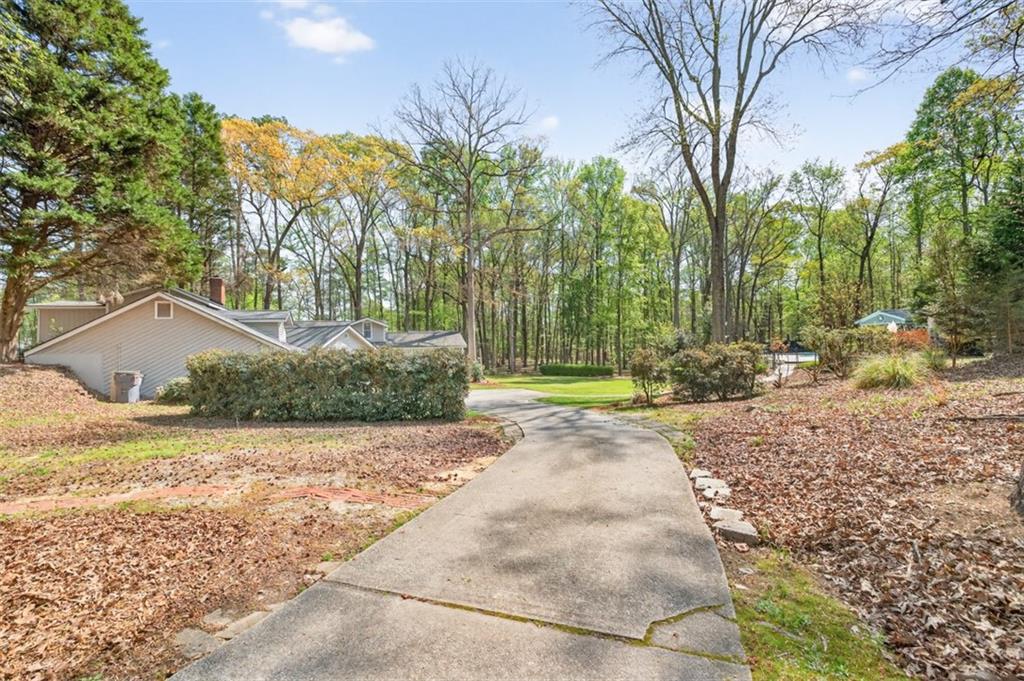 627 Rock Springs Road Lawrenceville, GA 30043 - Photo 72 of 85 a view of backyard with green space