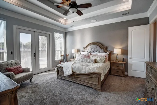 a view of living room with furniture and flat screen tv