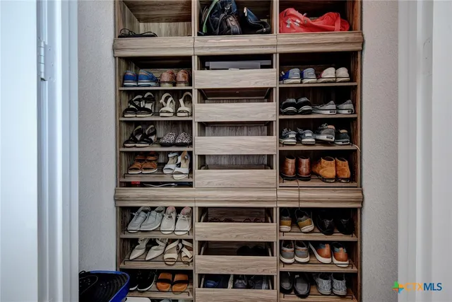 a view of livingroom with furniture and wooden floor