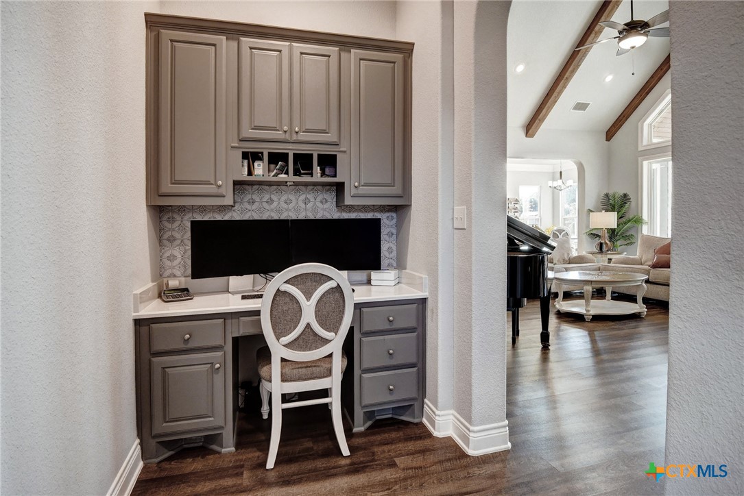 222 August Avenue Shiner, TX 77984 - Photo 29 of 48 a view of livingroom with furniture and wooden floor