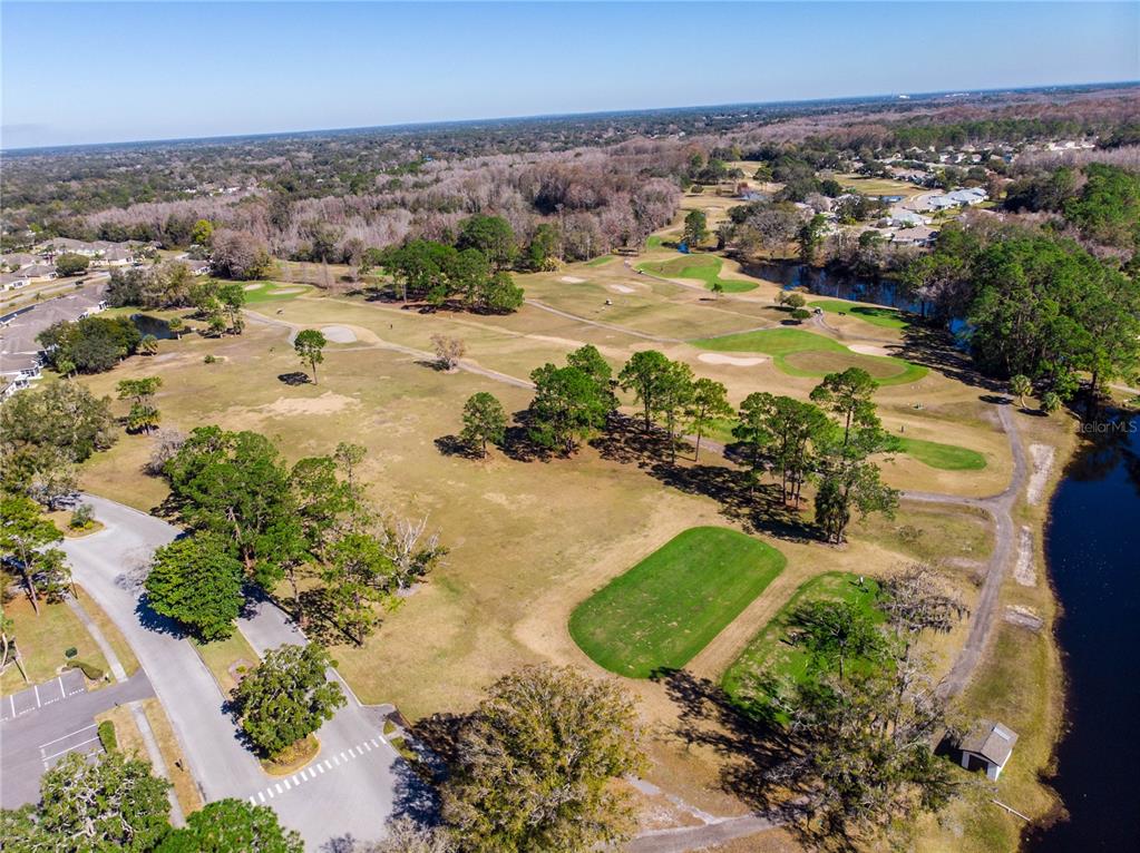11817 Bayonet Lane New Port Richey, FL 34654 - Photo 22 of 32 an aerial view of residential houses with outdoor space