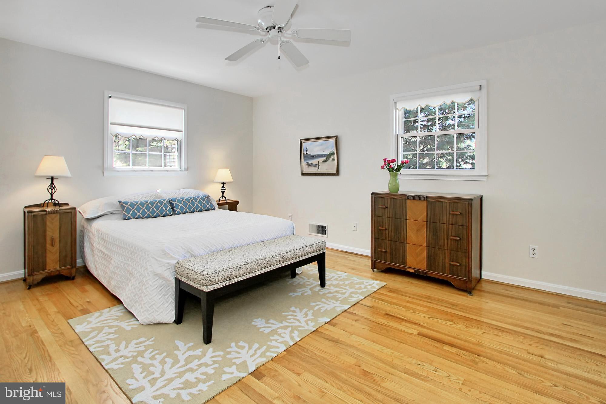 8228 Higham Road Lorton, VA 22079 - Photo 19 of 30 Master Suite with Gleaming Hardwood Floors