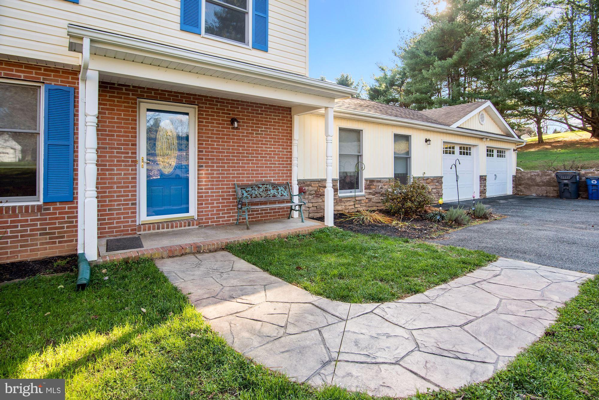 2211 Furnace Road Fallston, MD 21047 - Photo 3 of 43 Beautiful Stamped Concrete Walkway
