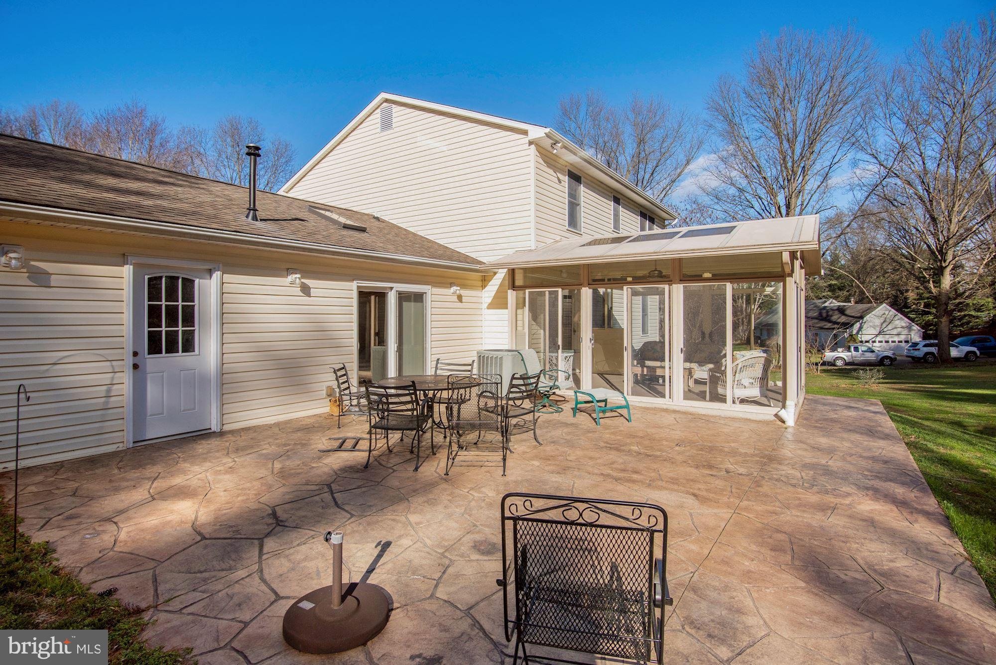 2211 Furnace Road Fallston, MD 21047 - Photo 33 of 43 Huge Stamped Concrete Patio & Sunroom