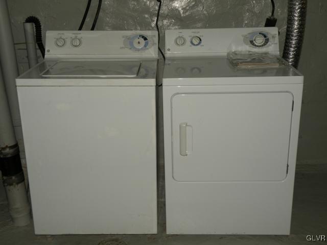 343 Broad Street Emmaus, PA 18049 - Photo 11 of 16 a utility room with dryer and washer