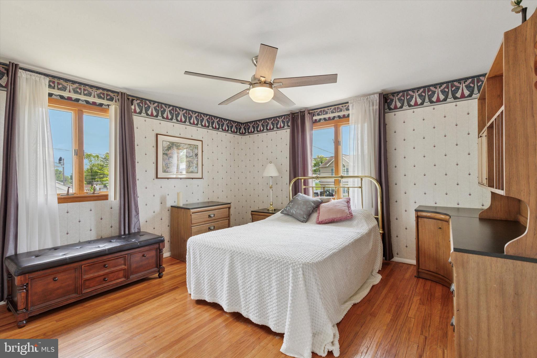 315 Waverly Road Southampton, PA 18966 - Photo 16 of 24 a bedroom with a bed and wooden floor