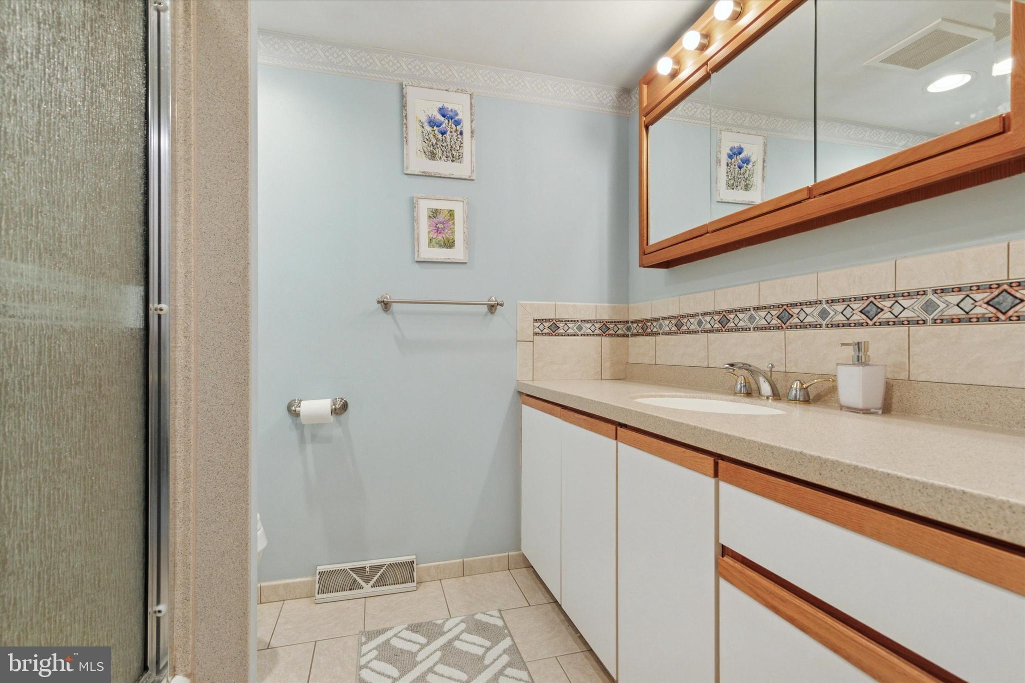 315 Waverly Road Southampton, PA 18966 - Photo 20 of 24 a bathroom with a sink and a mirror