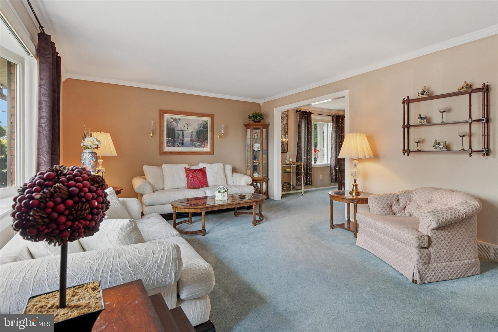315 Waverly Road Southampton, PA 18966 - Photo 7 of 24 a living room with furniture and a potted plant