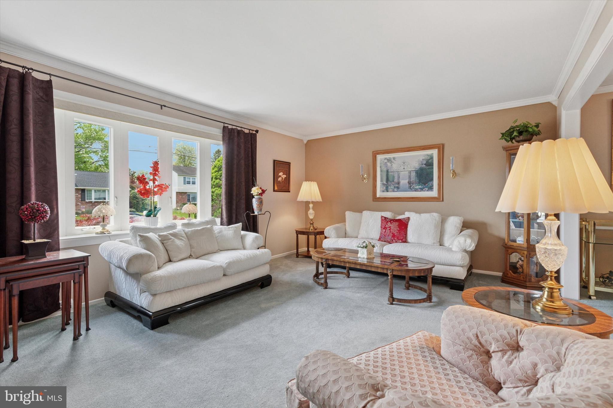 315 Waverly Road Southampton, PA 18966 - Photo 8 of 24 a living room with furniture and a large window