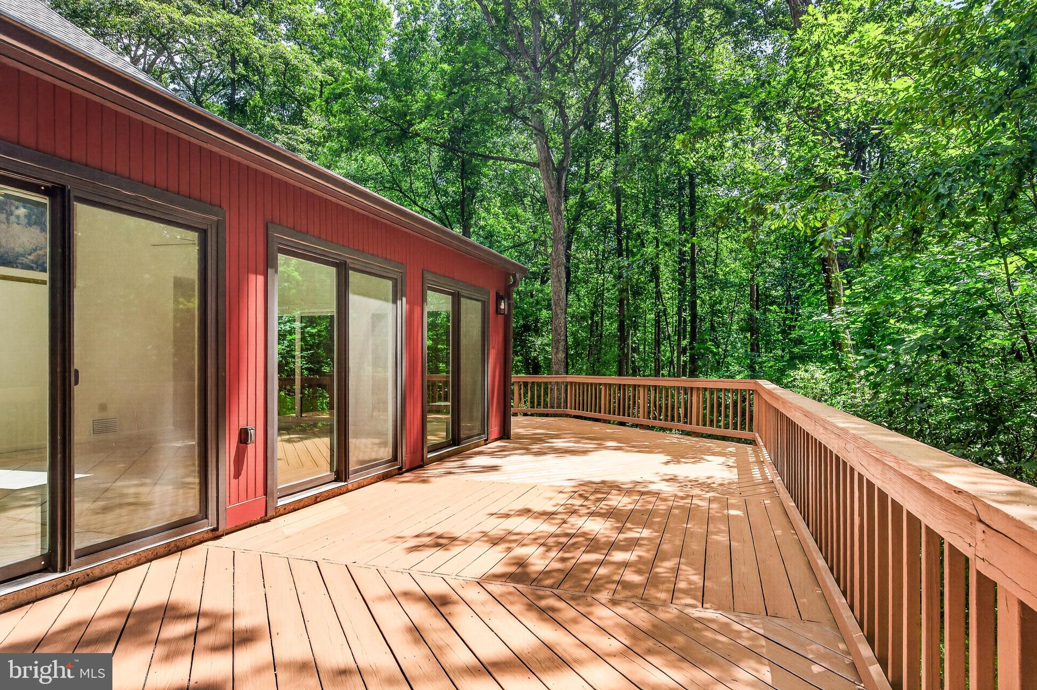 10817 Cross School Road Reston, VA 20191 - Photo 77 of 89 Wrap around Deck from Greet Room