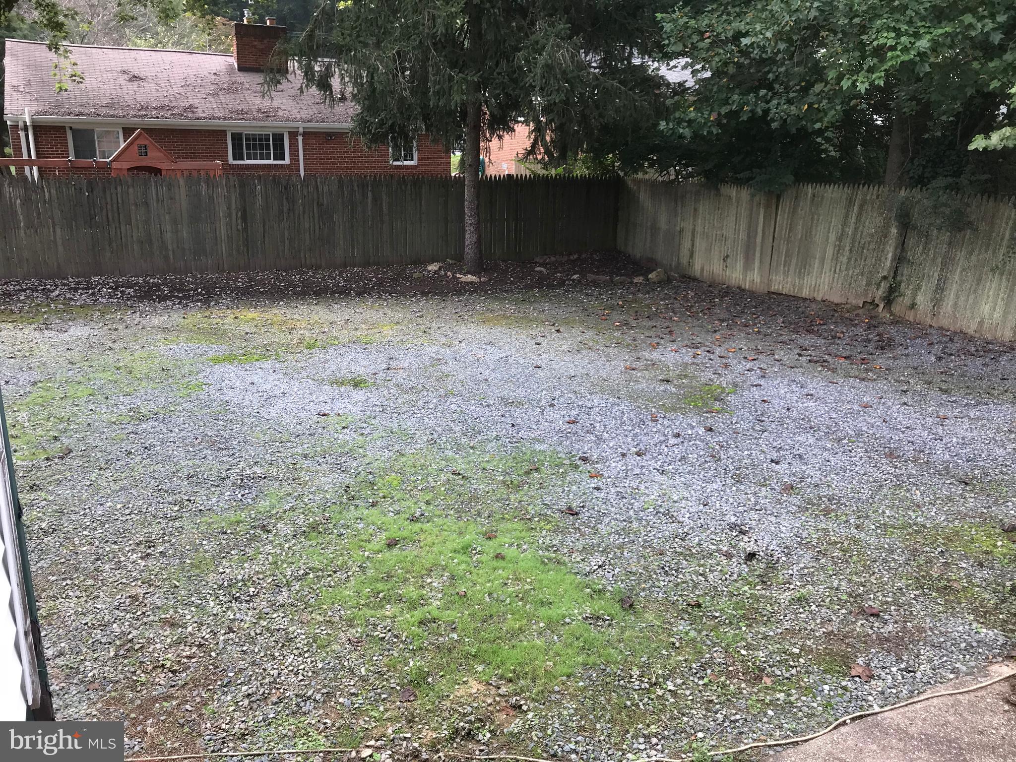 8208 Grubb Road Chevy Chase, MD 20815 - Photo 6 of 10 Back yard currently used as parking lot