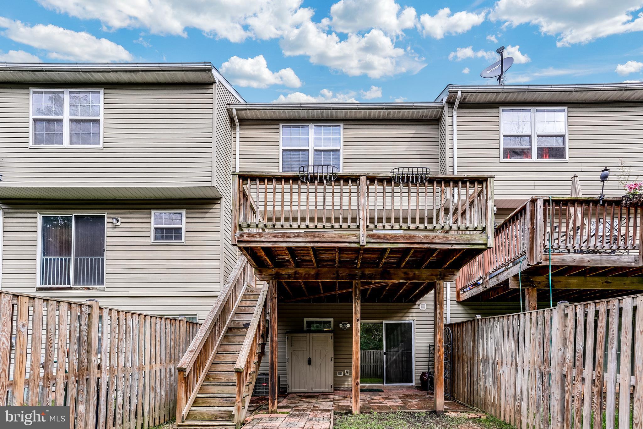 6514 Ridgeborne Drive Baltimore, MD 21237 - Photo 31 of 31 Rear Patio with Access to Deck