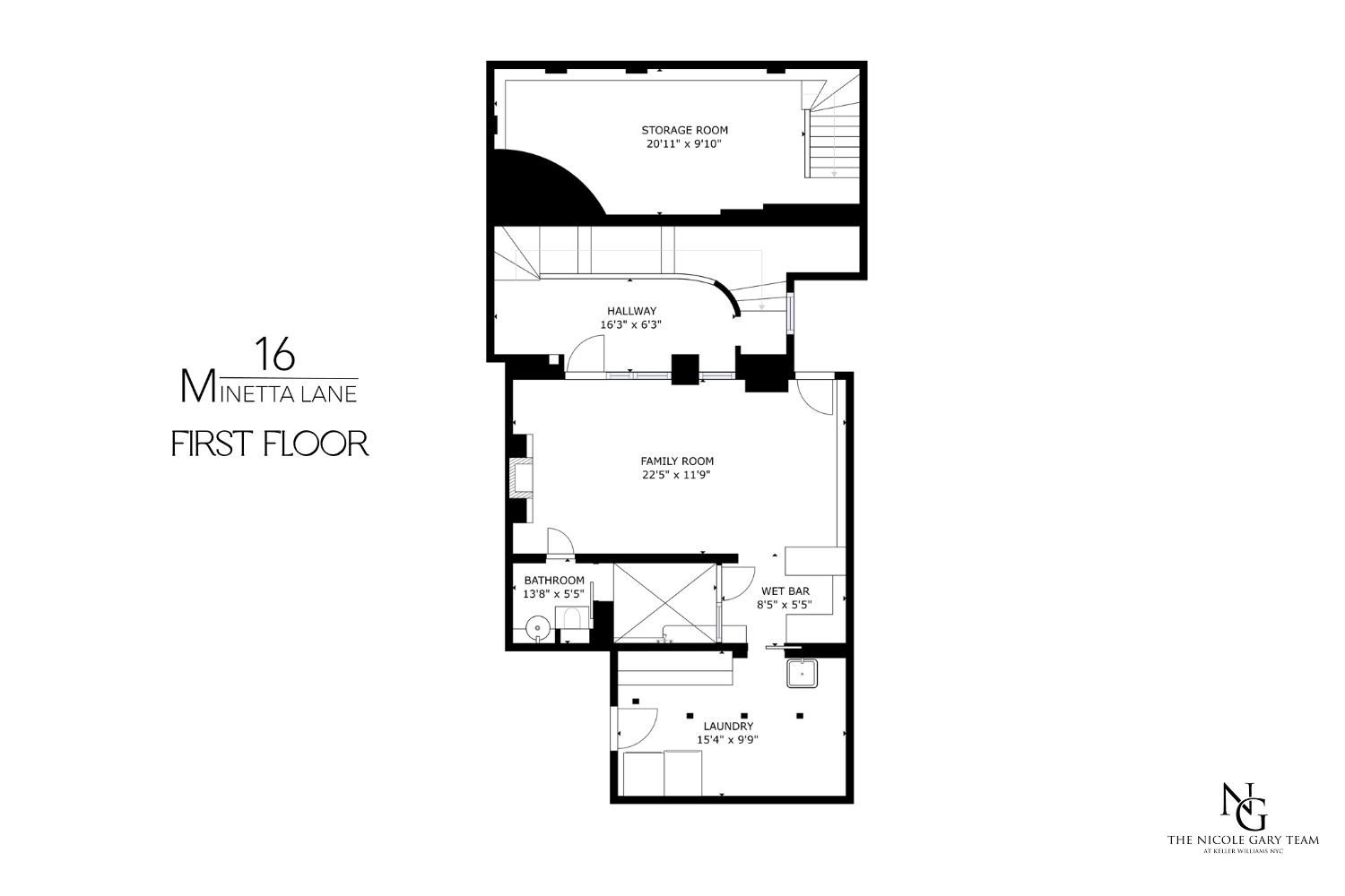 Undisclosed Address Manhattan, NY 10012 - Photo 36 of 36 a picture of a floor plan