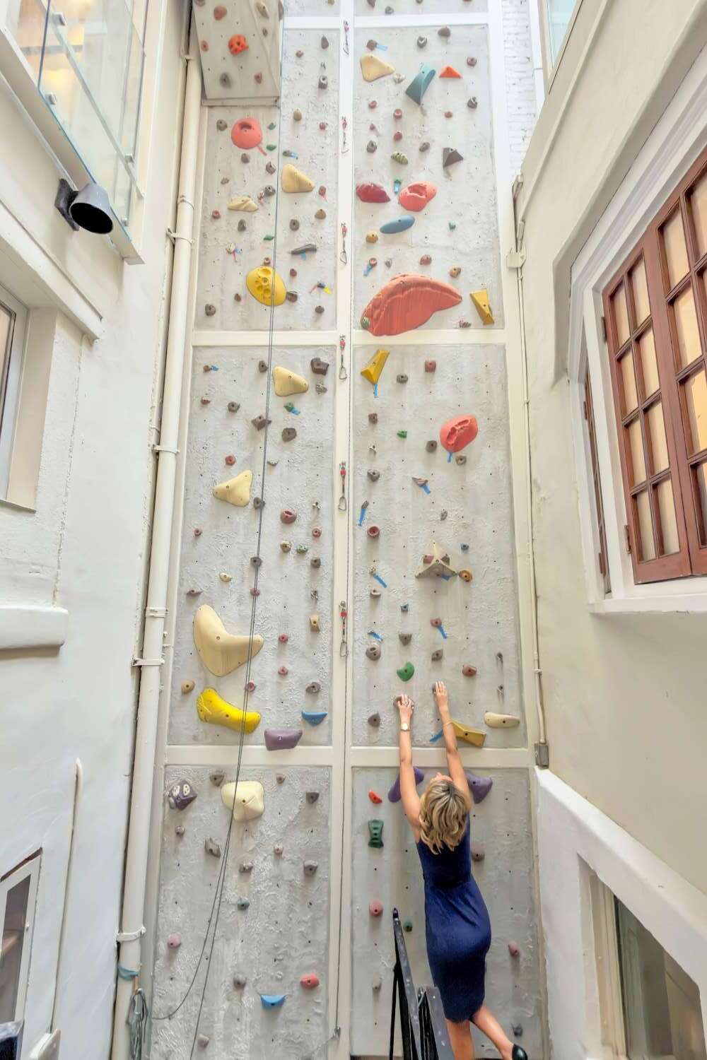 Undisclosed Address Manhattan, NY 10012 - Photo 19 of 36 a bathroom with a sink and a shower curtain