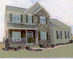 0 Valley View Road Riegelsville, PA 18077 - Photo 1 of 1 front view of a house with a yard