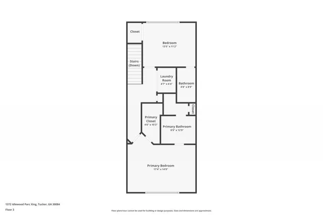 a picture of a floor plan