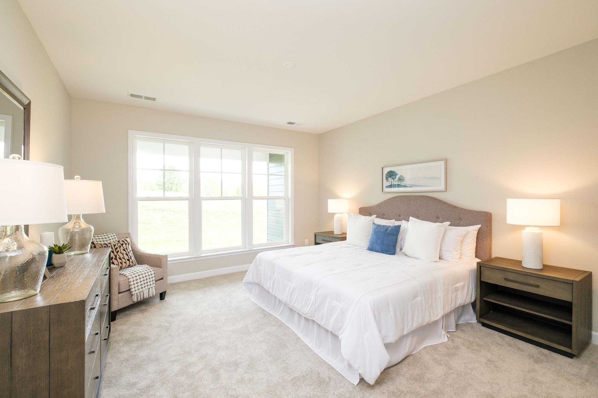 2905 Rutlege Road Harrisonburg, VA 22801 - Photo 18 of 24 a bedroom with a bed and a large window