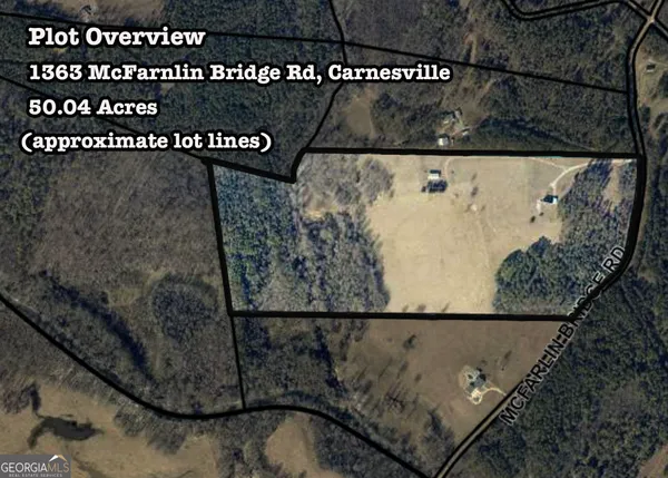 $925,000 | 50-acres Mcfarlin Bridge, Carnesville, GA 30521