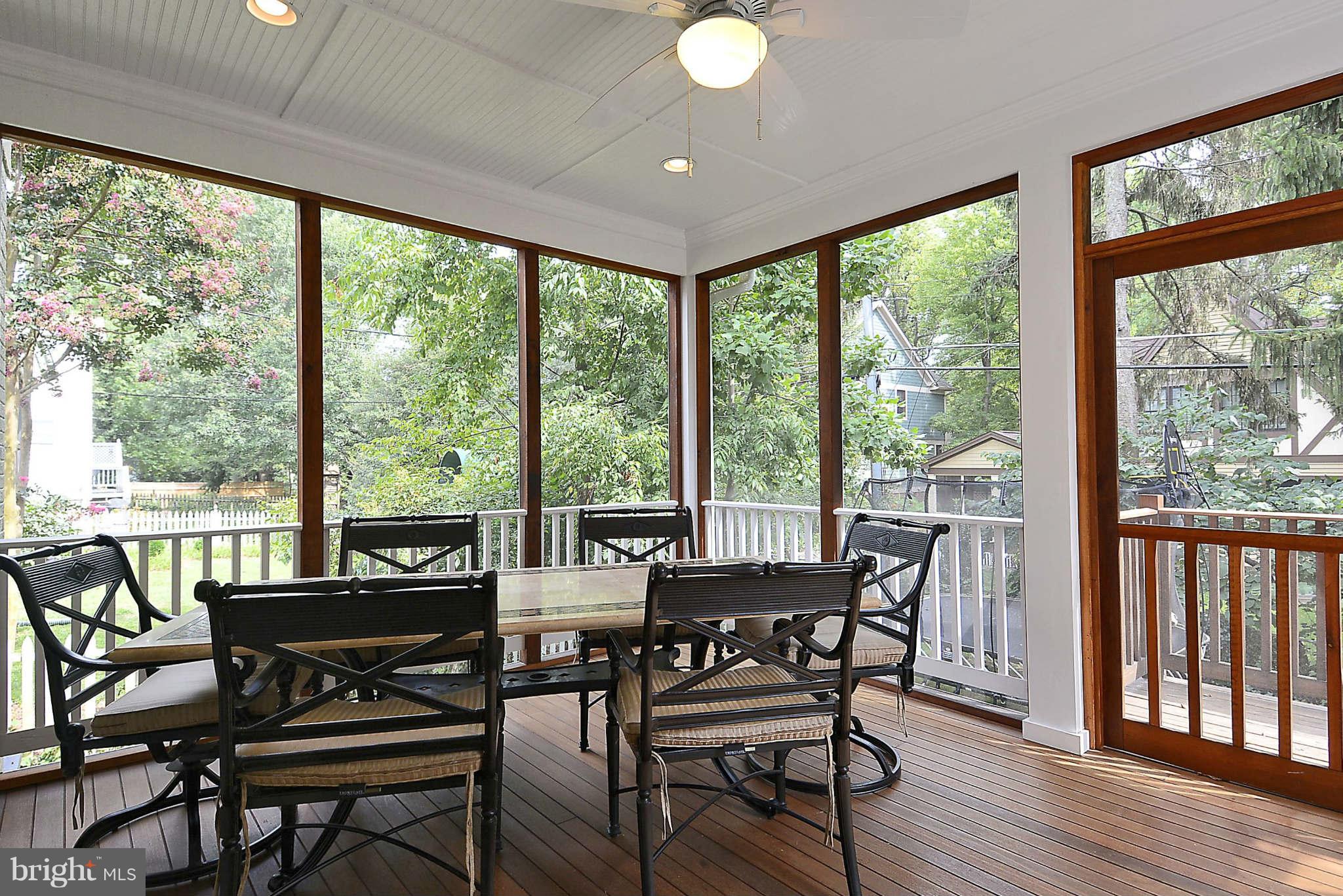 4430 19th Road North Arlington, VA 22207 - Photo 11 of 30 Screened-in Porch