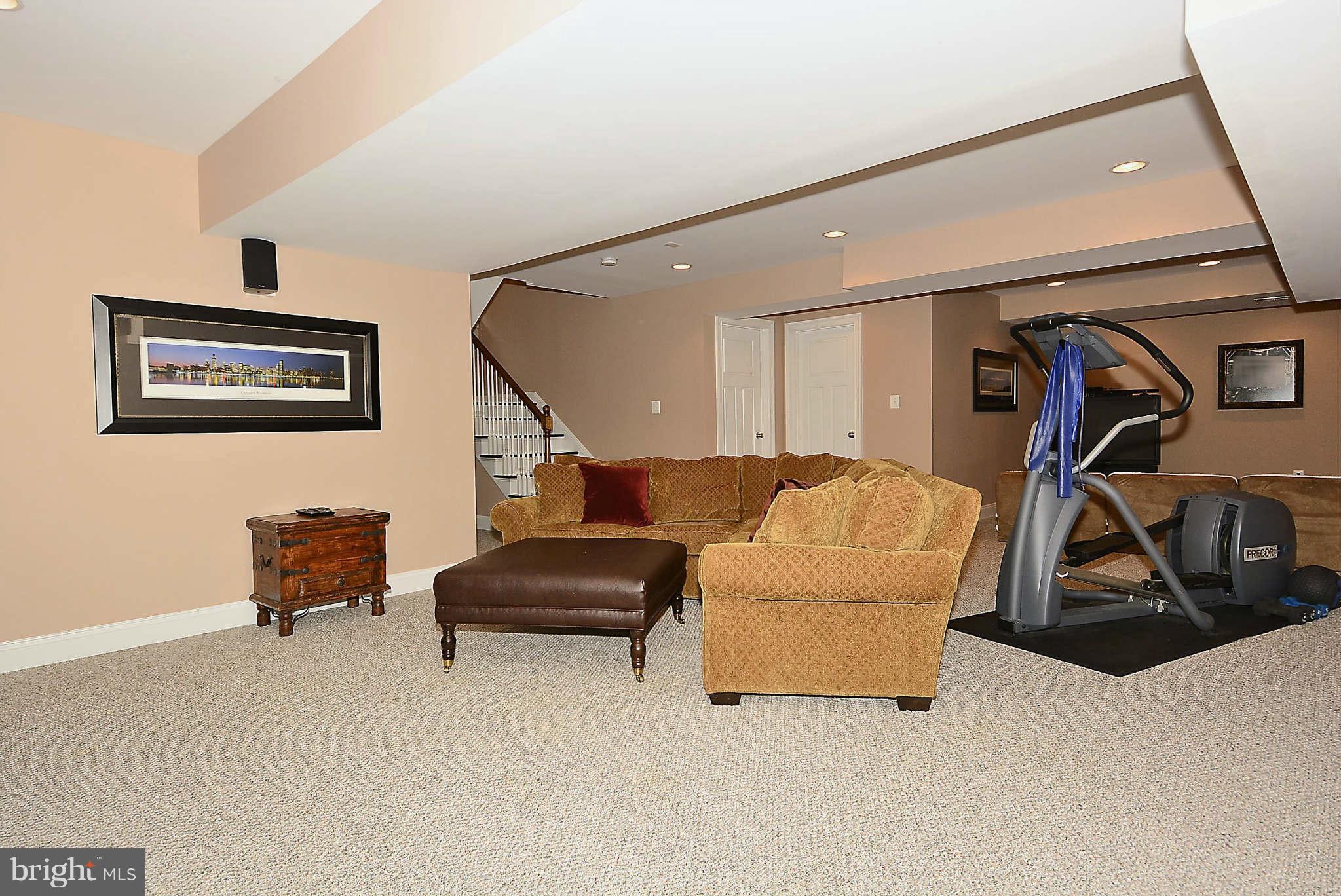4430 19th Road North Arlington, VA 22207 - Photo 24 of 30 Finished Recreation Room View II