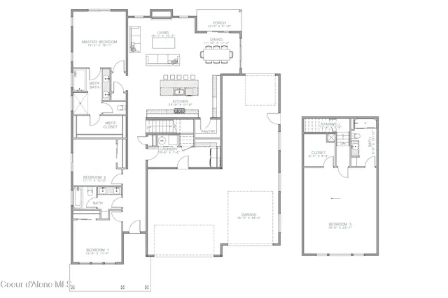 $1,150,000 | 964 East Steeple Chase Road, Hayden, ID 83835