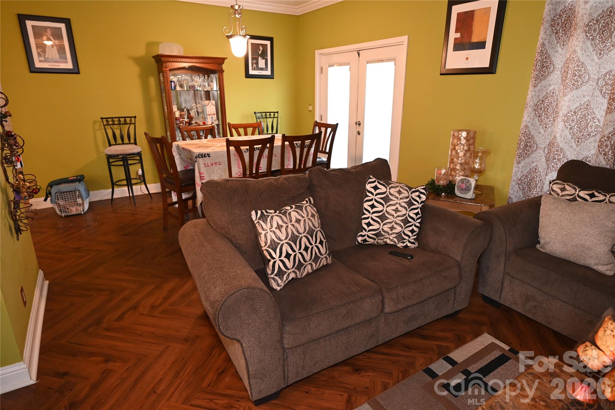 3951 Springs Road Northeast Conover, NC 28613 - Photo 9 of 19 a living room with furniture and wooden floor