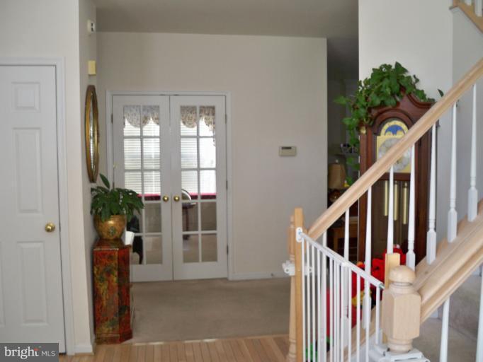 French Doors to Library